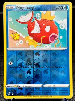 Flying Magikarp 039/192 MP Reverse Holo Pikachu on the Beach Art Pokemon Card! - Image 1