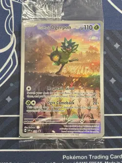 Teal Mask Ogerpon 123 SEALED Sv: Scarlet & Violet Promo Cards Pokemon TCG TWMN - Image 1