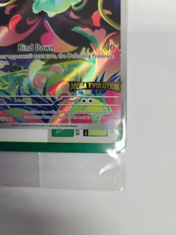 Pokemon TCG Bulbasaur 133/132 Sealed Promo Card Mega Evolution Stamped - Image 2