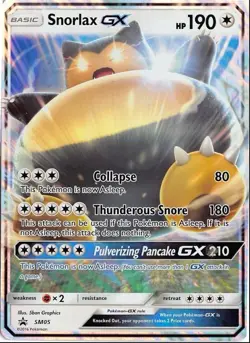 Snorlax GX SM05 - Jumbo Card - NM - Image 1
