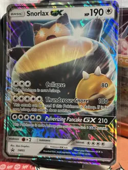 Snorlax GX SM05 - Jumbo Card - NM - Image 2