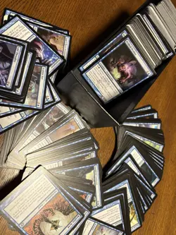 Bulk Magic The Gathering: ALL WATER Hundreds of Cards - Image 1