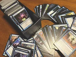 Bulk Magic The Gathering: ALL WATER Hundreds of Cards - Image 2