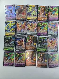 Pokemon V Card Lot 20 Ultra Rare Holo - Zamazenta, Zacian, Zeraora - NM / mint - Image 1