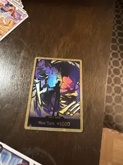 One Piece | PRB-02 Rob Lucci (GOLD DON CARD) English Alt Art Parallel CCG Rare - Image 1