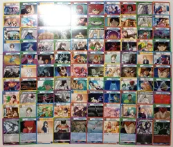 Lot of 100 UNION ARENA Card Set YuYu Hakusho, Idolmaster, NIKKE - Image 1
