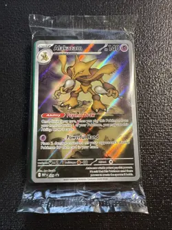 Alakazam Mega Evolutions Sealed Black Star Promo Card # 009 Pokemon - Image 1