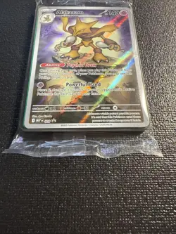 Alakazam Mega Evolutions Sealed Black Star Promo Card # 009 Pokemon - Image 2