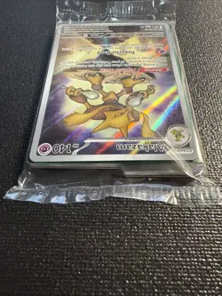 Alakazam Mega Evolutions Sealed Black Star Promo Card # 009 Pokemon - Image 3