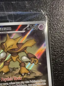 Alakazam Mega Evolutions Sealed Black Star Promo Card # 009 Pokemon - Image 5