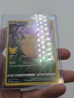 Pokemon TCG Celebrations Pikachu Holo Card 005/025 25th Anniversary - Image 2