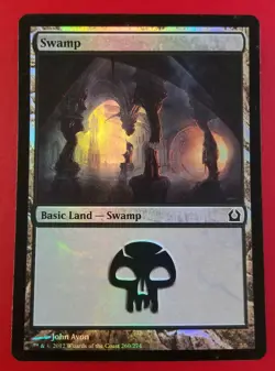 1x Swamp | FOIL 260/274 | Return to Ravnica | MTG Magic Cards - Image 1