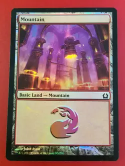1x Mountain | FOIL 265/274 | Return to Ravnica | MTG Magic Cards - Image 1