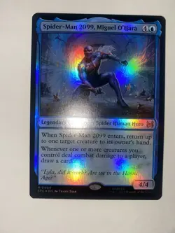 Spider-Man 2099, Miguel O'Hara (Foil) 0008 (M) MTG Marvel's Spider-Man (SPE) - Image 1