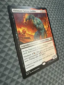 MTG Ultimate Green Goblin #0157 Rare Marvel’s Spider-Man (SPM) - Image 2