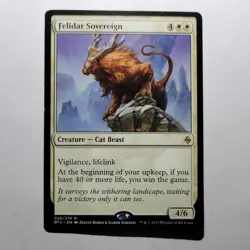 Felidar Sovereign Battle for Zendikar #26 MTG Magic the Gathering - Image 1