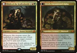 Ulrich of the Krallenhorde // Ulrich, Uncontested Alpha EMN LP MTG - Image 1