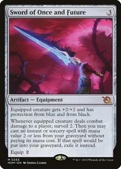 Sword of Once and Future - Foil MOM LP MTG - Image 1