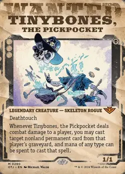 Tinybones, the Pickpocket - Extended Art Showcase OTJ NM MTG - Image 1