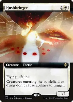 Hushbringer - Foil Extended Art ELD LP MTG - Image 1