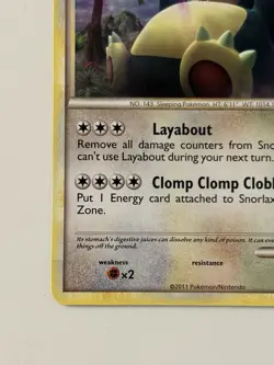 Snorlax 33/95 Call of Legends Regular Pokemon Card TCG NM-LP - Image 3