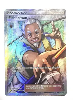 Pokemon Fisherman SV83/SV94 Sun & Moon Hidden Fates Shiny Vault NM - Image 1