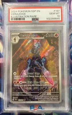 Ceruledge #197 (2024) - PSA 10 - Pokemon / Surging sparks - Image 1