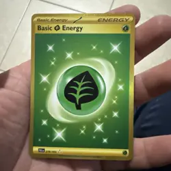 Pokemon TCG Paldea Evolved - Basic Grass Energy - 278/193 NM - Image 1