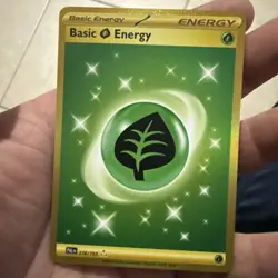 Pokemon TCG Paldea Evolved - Basic Grass Energy - 278/193 NM - Image 2