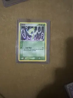 2005 Pokemon TCG Celebi #029 lBlack Star Promo Holo Vintage lightly played - Image 1