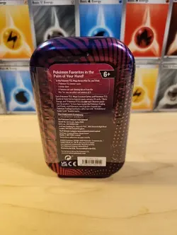 2025 Pokemon TCG Mega Evolution Tin Latios Heroes Sticker 2 Packs NEW SEALED - Image 2