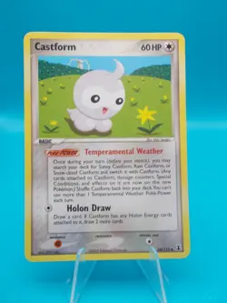 Castform 34/113 Delta Species Pokemon TCG Regular Lightly Played - Image 1