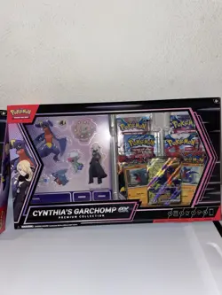 Pokemon TCG: Cynthia's Garchomp ex Premium Collection Lot of 2x - Image 2