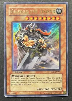 Gilford The Legend SD5-EN001 Ultra Rare *1st Edition* Yugioh TCG - Image 1