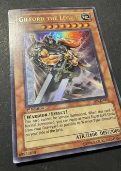 Gilford The Legend SD5-EN001 Ultra Rare *1st Edition* Yugioh TCG - Image 4