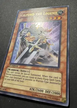 Gilford The Legend SD5-EN001 Ultra Rare *1st Edition* Yugioh TCG - Image 5