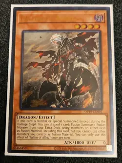 YuGiOh x1 Fallen of Albaz OP19-EN001 Ultimate Rare NM - Image 1