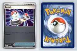 Switch #130/132 Mega Evolution Reverse Holo Common Pokemon 2025 TCG Card - Image 1