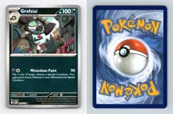 Grafaiai #092/132 Mega Evolution Reverse Holo Common Pokemon 2025 TCG Card - Image 1
