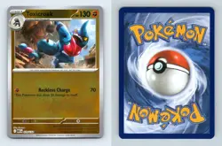 Toxicroak #079/132 Mega Evolution Reverse Holo Common Pokemon 2025 TCG Card - Image 1