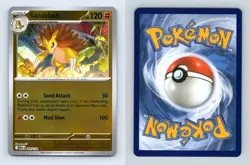 Sandslash #069/132 Mega Evolution Reverse Holo Common Pokemon 2025 TCG Card - Image 1