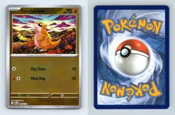 Sandshrew #068/132 Mega Evolution Reverse Holo Common Pokemon 2025 TCG Card - Image 1