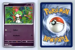 Ralts #058/132 Mega Evolution Reverse Holo Common Pokemon 2025 TCG Card - Image 1