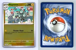 Magneton #046/132 Mega Evolution Reverse Holo Common Pokemon 2025 TCG Card - Image 1