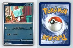 Eiscue #044/132 Mega Evolution Reverse Holo Common Pokemon 2025 TCG Card - Image 1