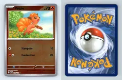Vulpix #019/132 Mega Evolution Reverse Holo Common Pokemon 2025 TCG Card - Image 1
