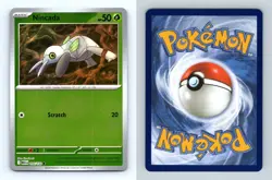 Nincada #016/132 Mega Evolution Reverse Holo Common Pokemon 2025 TCG Card - Image 1