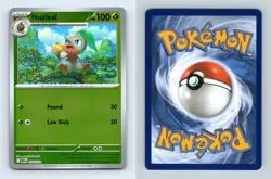 Nuzleaf #014/132 Mega Evolution Reverse Holo Common Pokemon 2025 TCG Card - Image 1