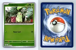 Chikorita #008/132 Mega Evolution Reverse Holo Common Pokemon 2025 TCG Card - Image 1