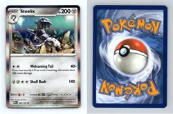 Steelix #093/132 Mega Evolution Rare Holo Pokemon 2025 TCG Card - Image 1